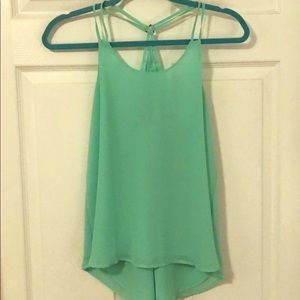 Light green tank